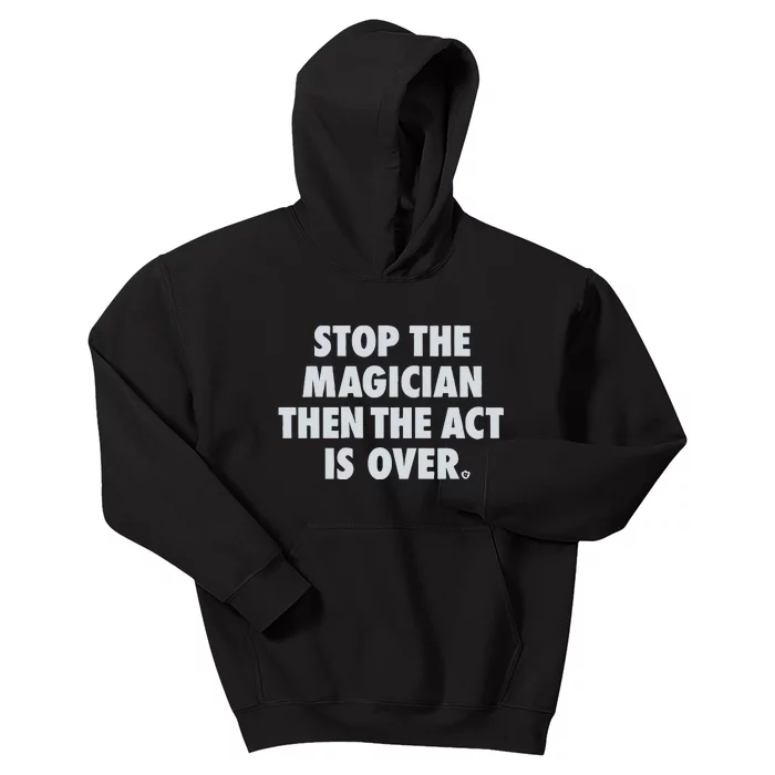 Stop The Magician Kids Hoodie