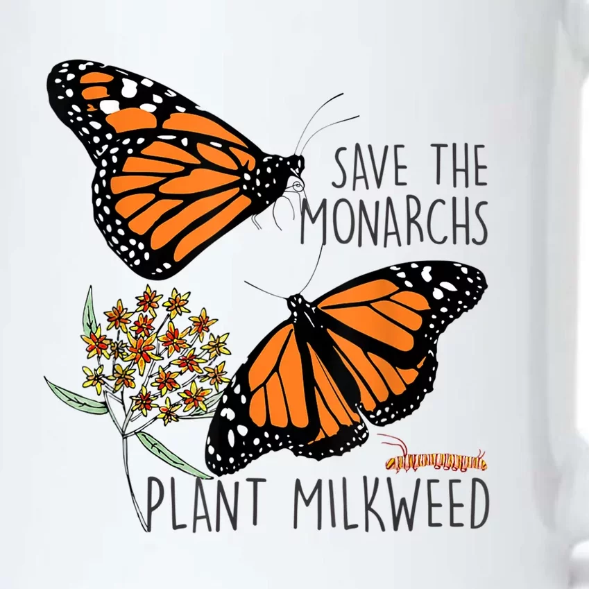 Save The Monarchs Plant Some Milkweed Butterfly Gift Meaningful Gift Black Color Changing Mug