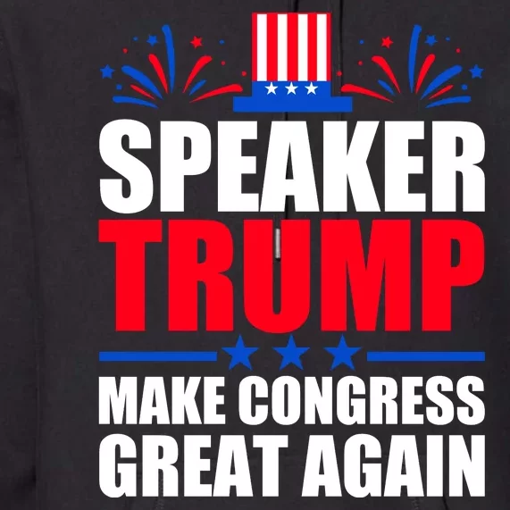 Speaker Trump Make Congress Great Again Premium Hoodie