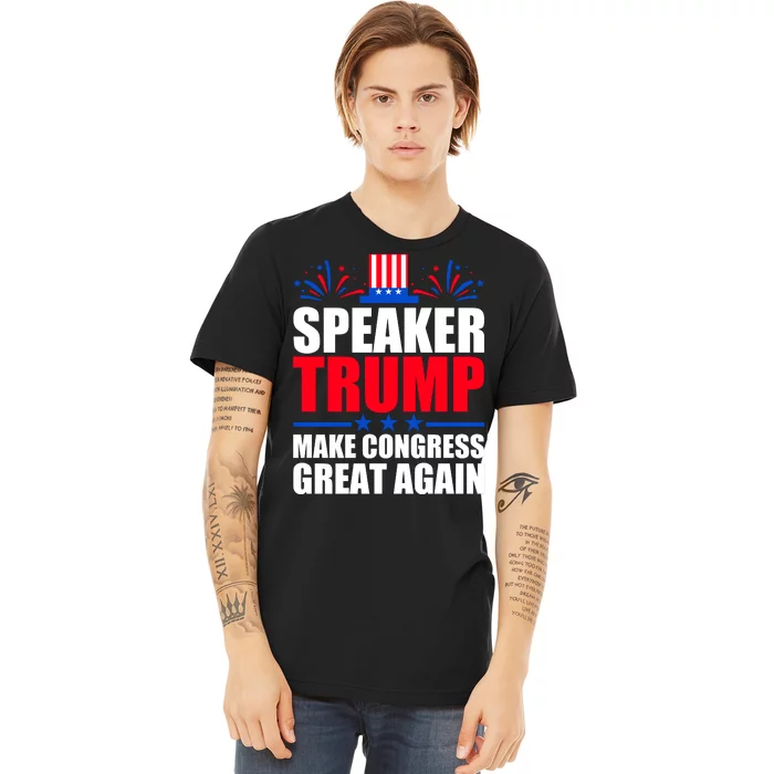 Speaker Trump Make Congress Great Again Premium T-Shirt