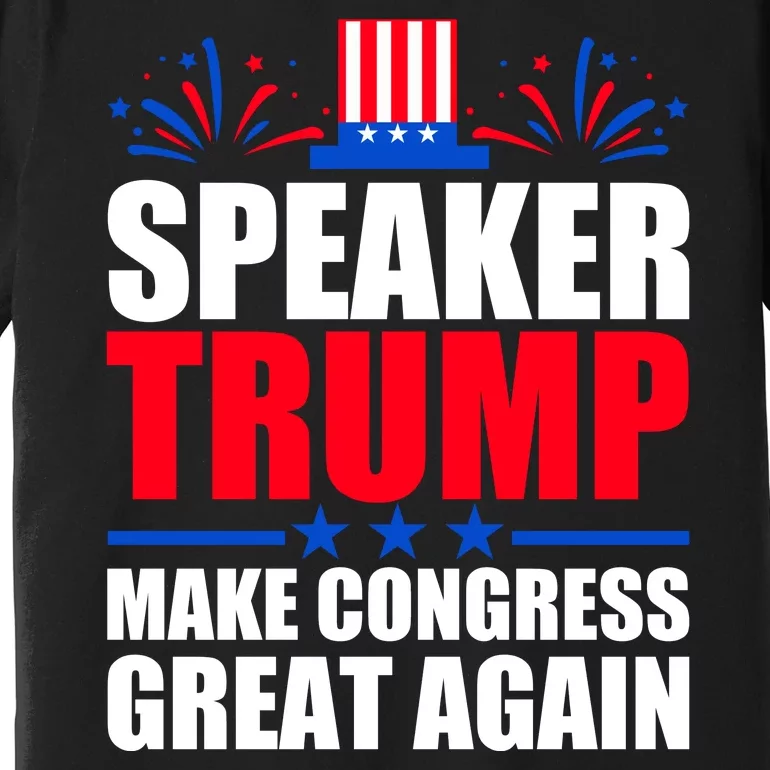 Speaker Trump Make Congress Great Again Premium T-Shirt