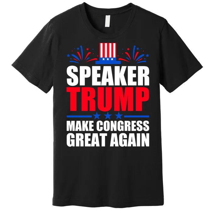 Speaker Trump Make Congress Great Again Premium T-Shirt