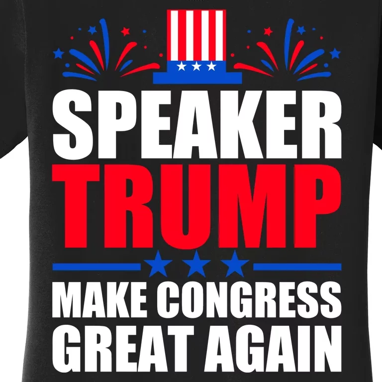 Speaker Trump Make Congress Great Again Women's T-Shirt