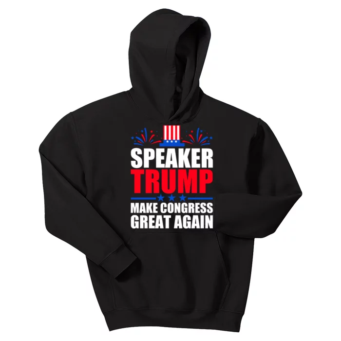 Speaker Trump Make Congress Great Again Kids Hoodie