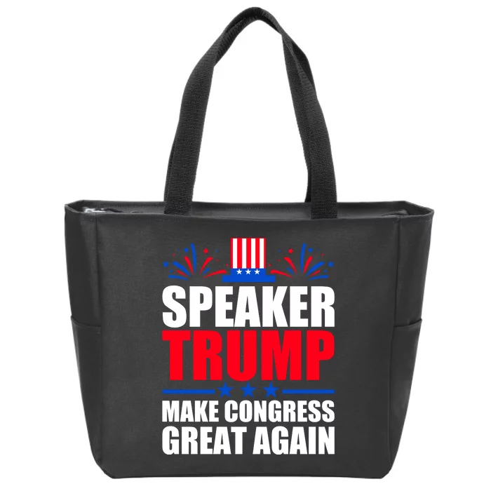 Speaker Trump Make Congress Great Again Zip Tote Bag