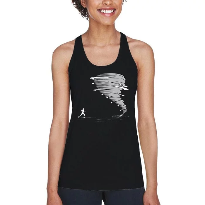 Stormchaser Tornado Meteorologist Storm Chasing Chaser Women's Racerback Tank