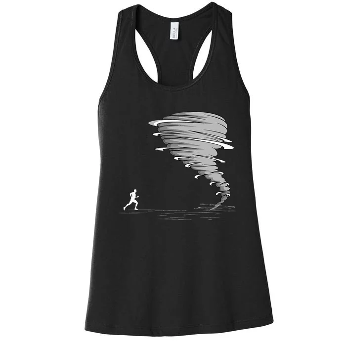 Stormchaser Tornado Meteorologist Storm Chasing Chaser Women's Racerback Tank