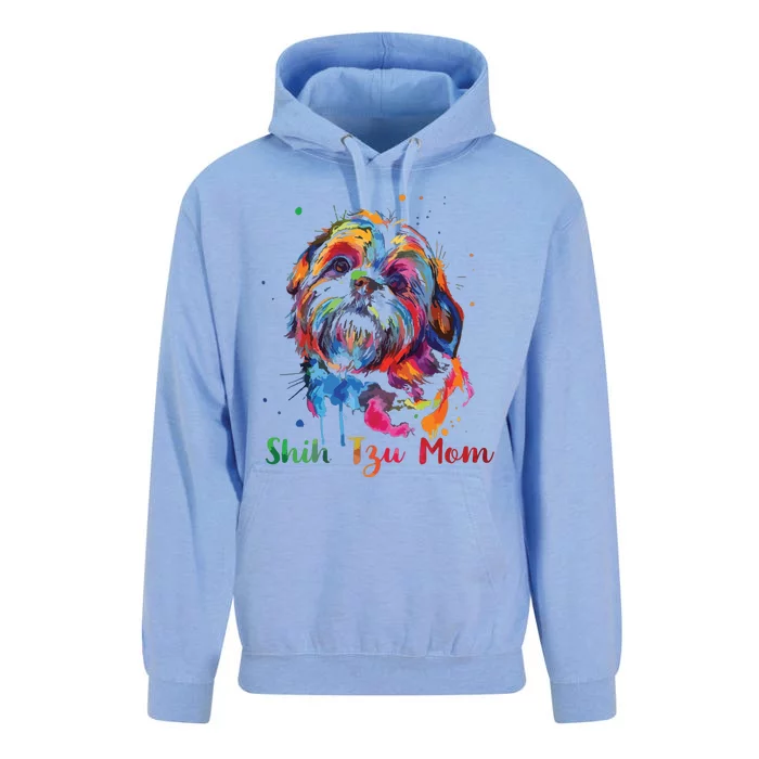 Shih Tzu Mom Shih Tzu Dog Lovers Mothers Day Gifts Unisex Surf Hoodie