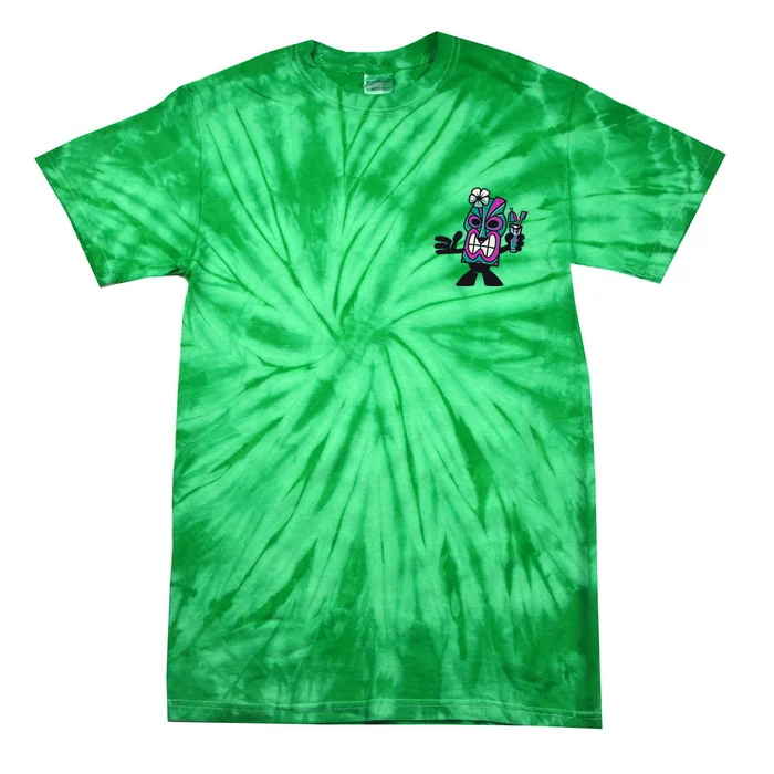 Snc Tiki Man Tie-Dye T-Shirt