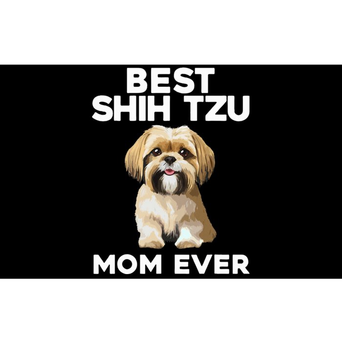 =Shih Tzu Mom Design For Women Dog Lover Shih Tzu Bumper Sticker