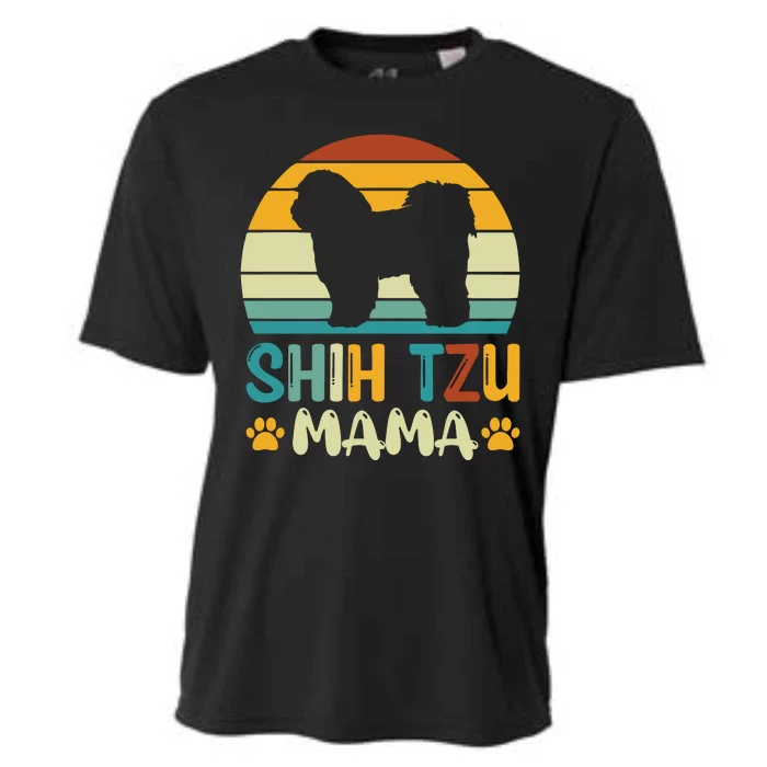 Shih Tzu Mama Cooling Performance Crew T-Shirt