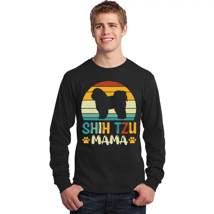 Shih Tzu Mama Long Sleeve Shirt