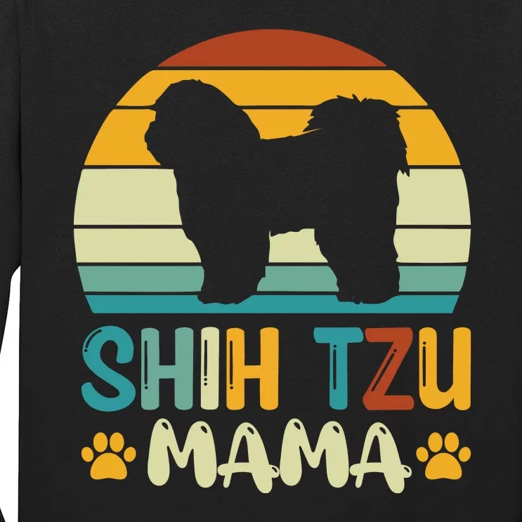 Shih Tzu Mama Long Sleeve Shirt