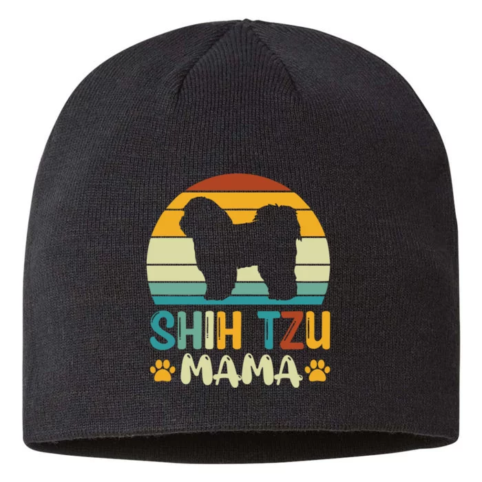 Shih Tzu Mama 8 1/2in Sustainable Knit Beanie