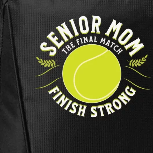 Senior Tennis Mom Cute Gift City Backpack