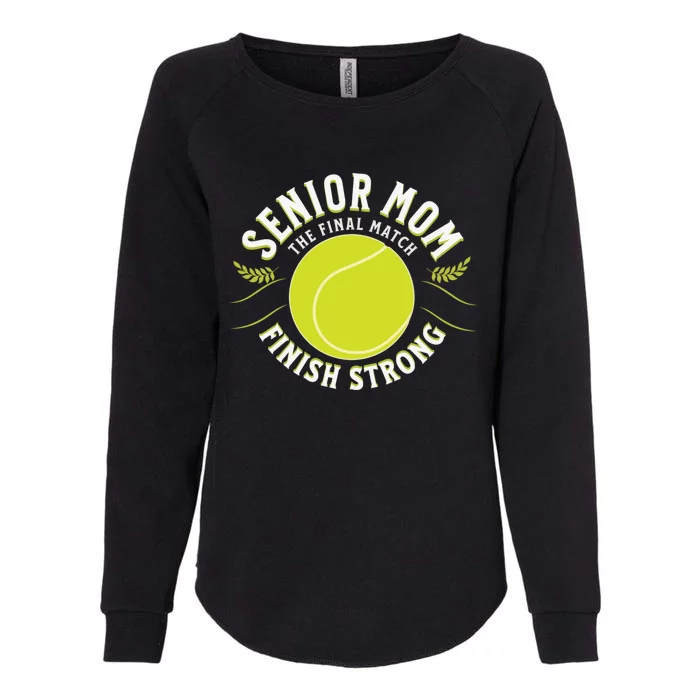 Senior Tennis Mom Cute Gift Womens California Wash Sweatshirt