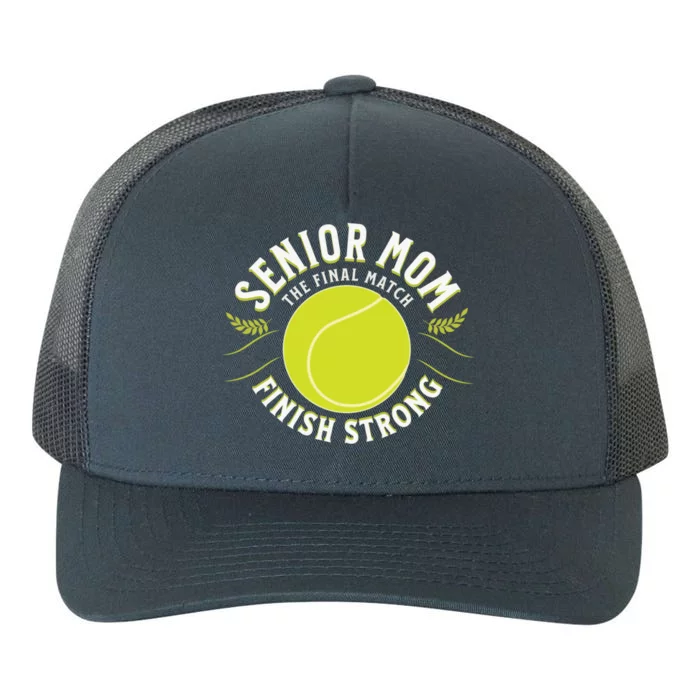 Senior Tennis Mom Cute Gift Yupoong Adult 5-Panel Trucker Hat