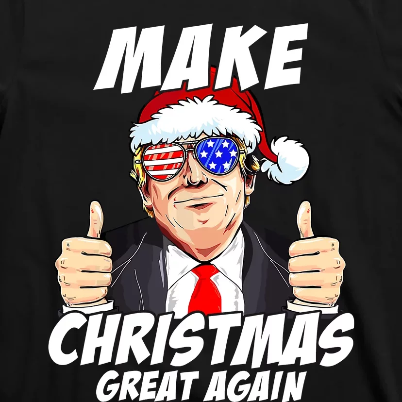 Santa Trump Make Christmas Great Again Family Matching T-Shirt