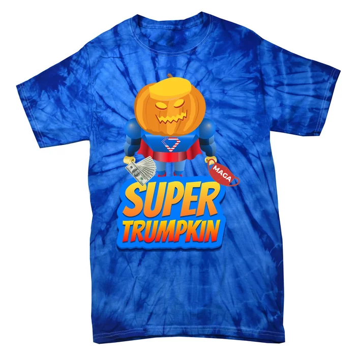 Super Trumpkin Make Halloween Great Again Funny Cute Gift Tie-Dye T-Shirt