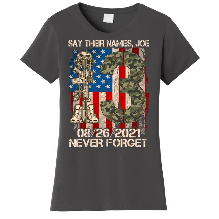 Say Their Names Joe 082621 Never Forget Women's T-Shirt