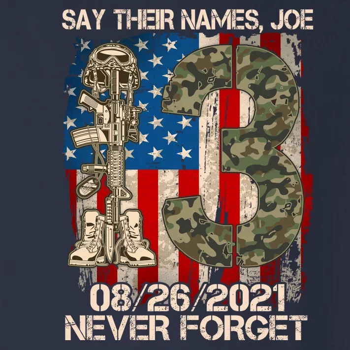 Say Their Names Joe 082621 Never Forget Toddler Long Sleeve Shirt