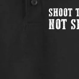 Shoot Tequila Not Selfies Dry Zone Grid Performance Polo