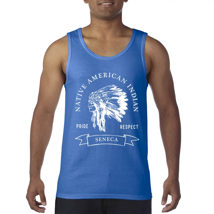 Seneca Tribe Native American Indian Pride Respect Darker Gift Tank Top