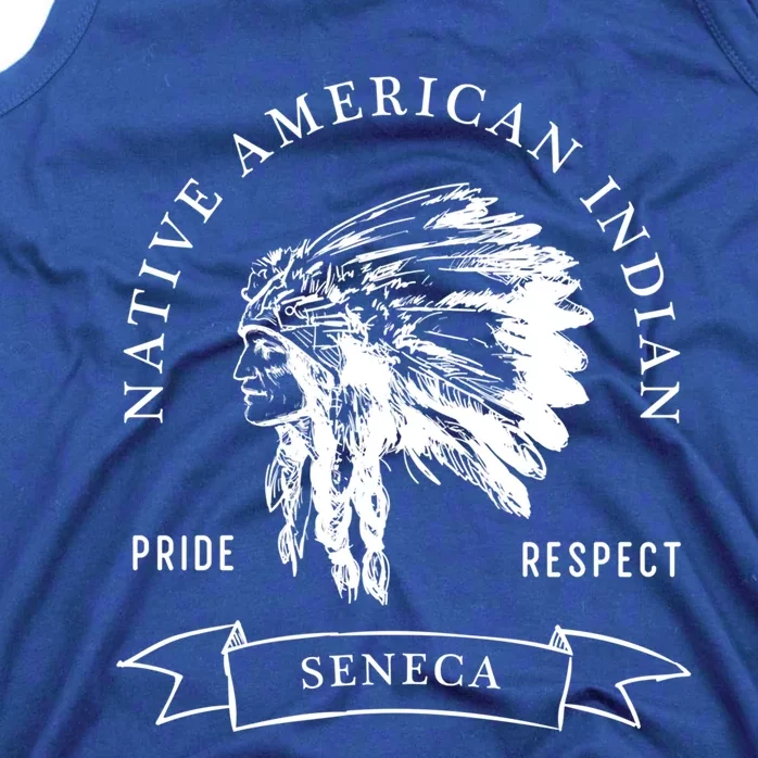 Seneca Tribe Native American Indian Pride Respect Darker Gift Tank Top