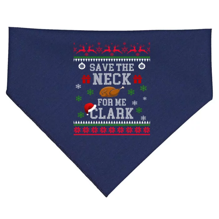 Save The Neck For Me Clark USA-Made Doggie Bandana