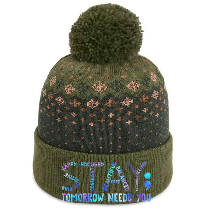 Stay Tomorrow Needs You Suicide Prevention Awareness Week The Baniff Cuffed Pom Beanie