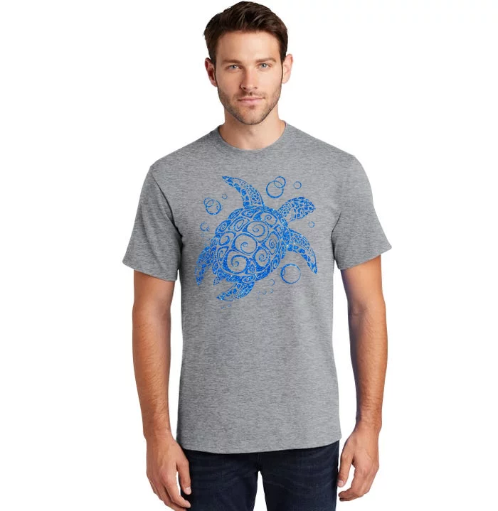 Sea Turtle Ocean Animals Tall T-Shirt