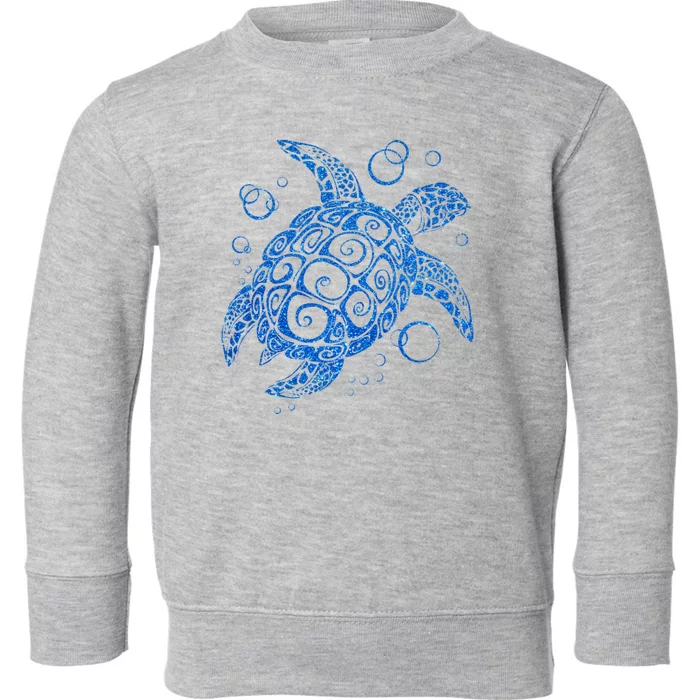 Sea Turtle Ocean Animals Toddler Sweatshirt