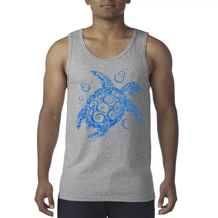 Sea Turtle Ocean Animals Tank Top