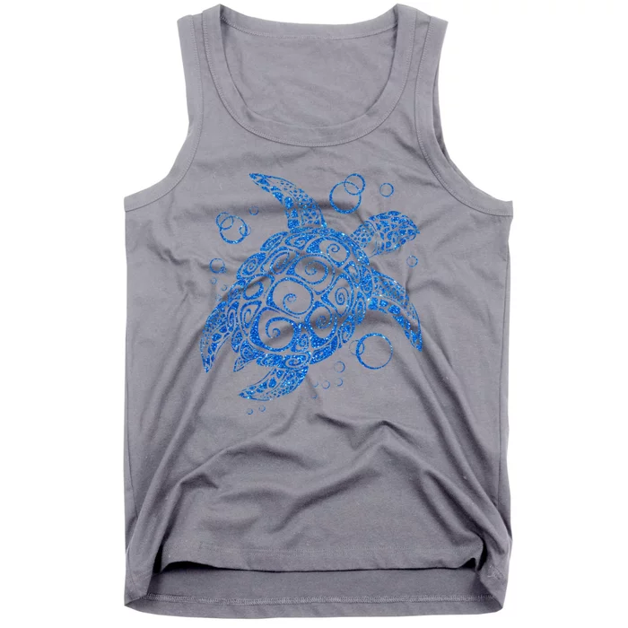 Sea Turtle Ocean Animals Tank Top