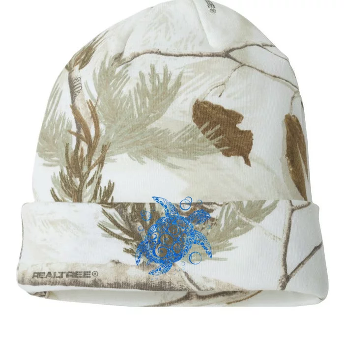 Sea Turtle Ocean Animals Kati - 12in Camo Beanie