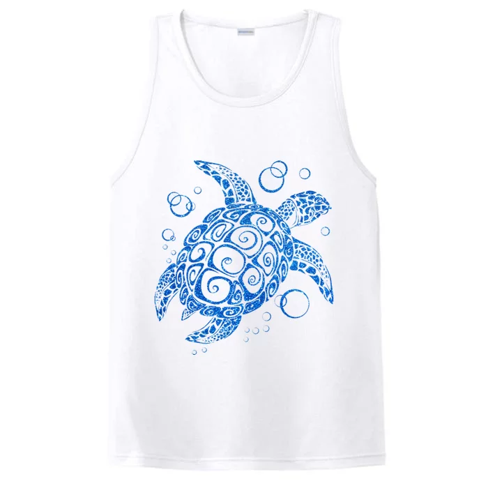 Sea Turtle Ocean Animals Performance Tank