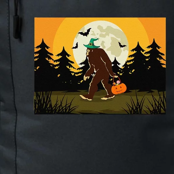 Sasquatch Trick Or Treating Funny Halloween Bigfoot Daily Commute Backpack