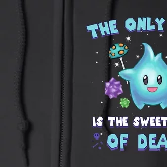 Star The Only Hope Is The Sweet Relief Of Death Luma Star Full Zip Hoodie