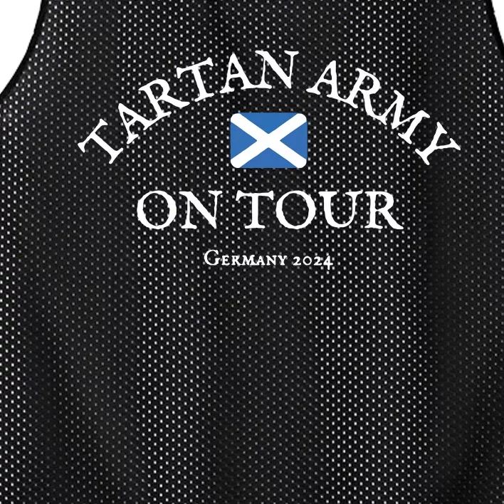 Scotland Tartan On 2024 Mesh Reversible Basketball Jersey Tank