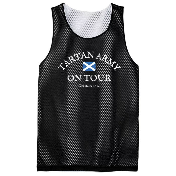 Scotland Tartan On 2024 Mesh Reversible Basketball Jersey Tank