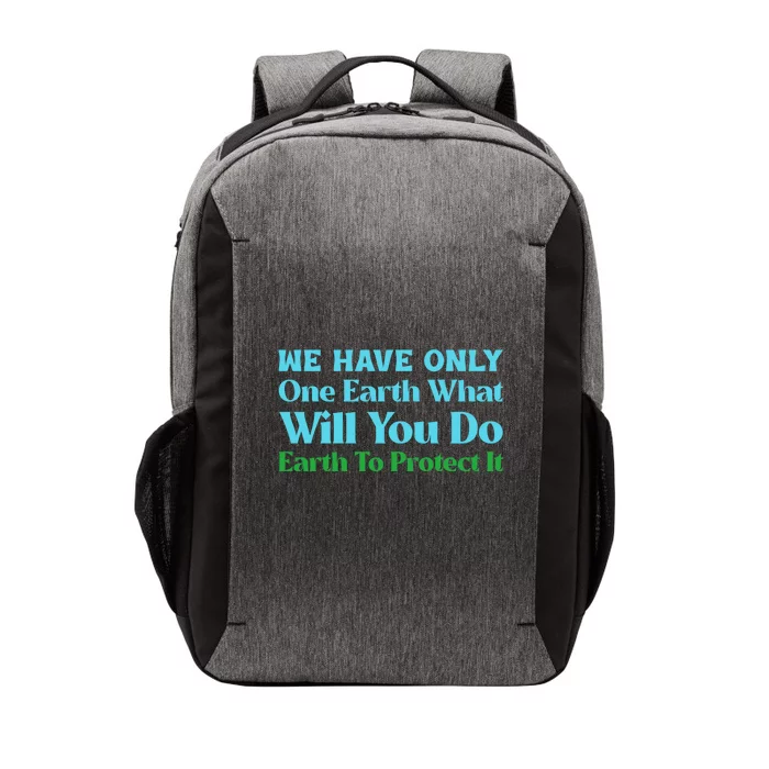 Save The Oceans Marine Life For Environtal Awareness Gift Vector Backpack