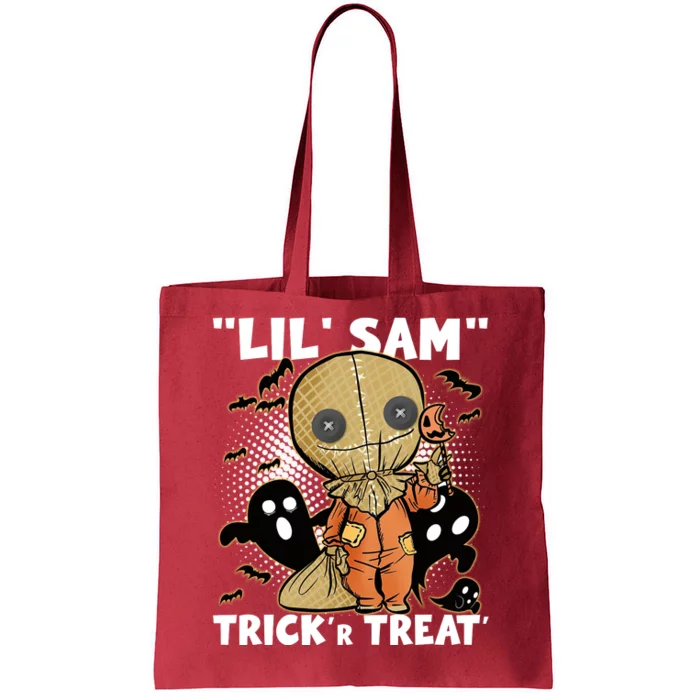 Sam Trickin Or Treatin Trick Or Treat Halloween Horror Tote Bag