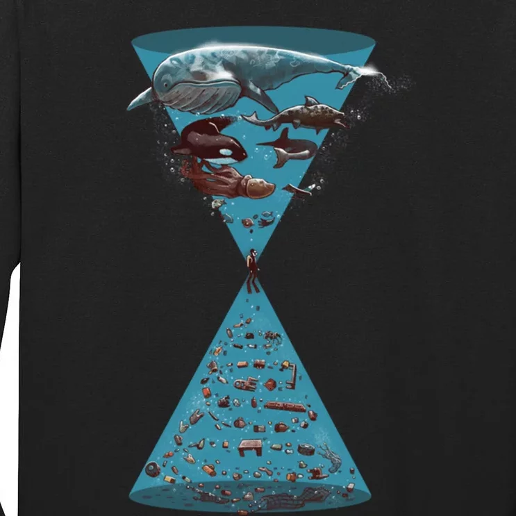 Save The Oceans Tall Long Sleeve T-Shirt