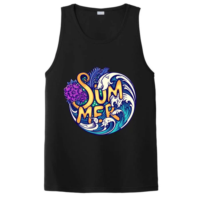 Summer Tropical Ocean Wave Performance Tank