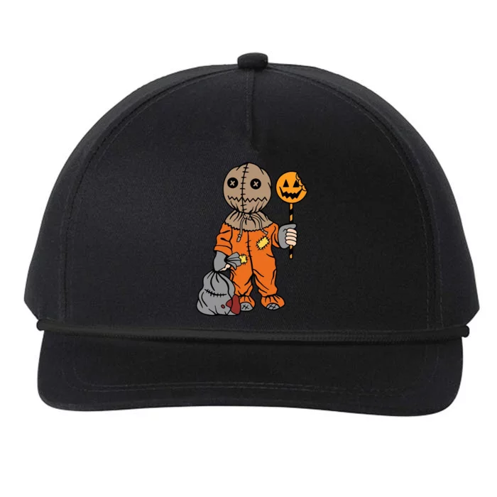 Sam Treat Or Trick Halloween Snapback Five-Panel Rope Hat