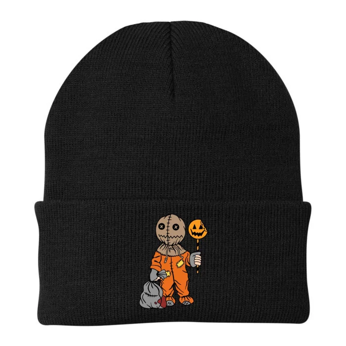 Sam Treat Or Trick Halloween Knit Cap Winter Beanie