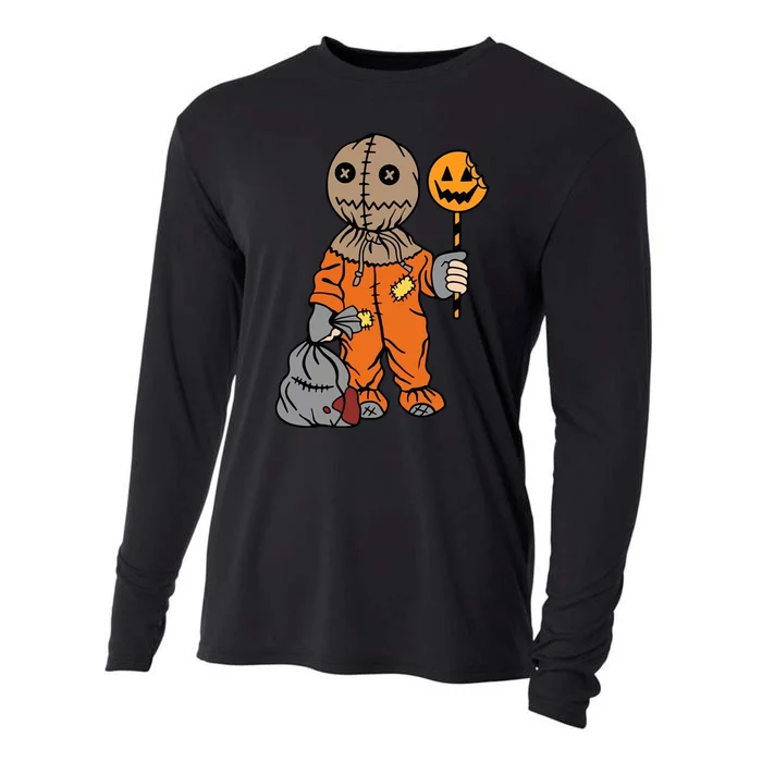 Sam Treat Or Trick Halloween Cooling Performance Long Sleeve Crew