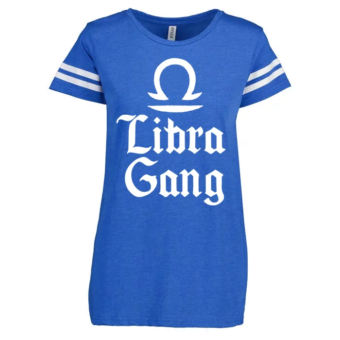 September To October Birthday Libra Zodiac Sign Libra Gang Gift Enza Ladies Jersey Football T-Shirt