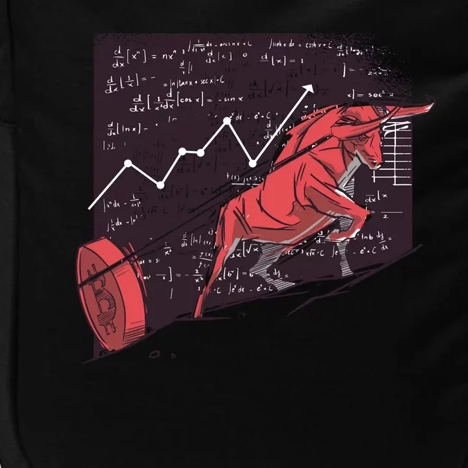 Stock Market Bitcoin Bull Impact Tech Backpack