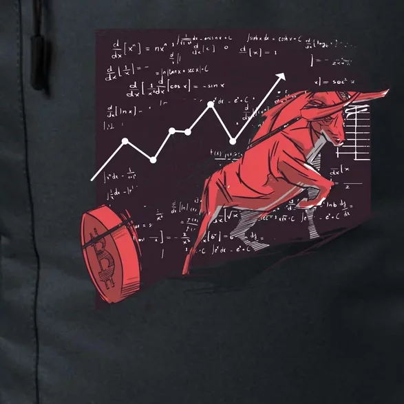 Stock Market Bitcoin Bull Daily Commute Backpack